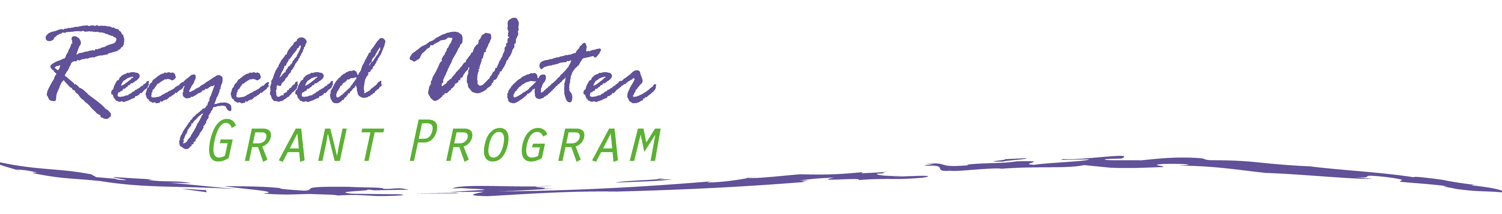 Header - left darker purple2 Recycled Water Grant Program banner