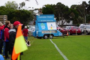 Hydration Station at Soccer Grand Final