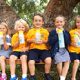 Choose Tap Newhaven Primary School kids on bench