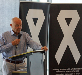 White Ribbon - Ken Lay speaks on family violence