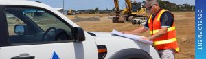 Development banner
