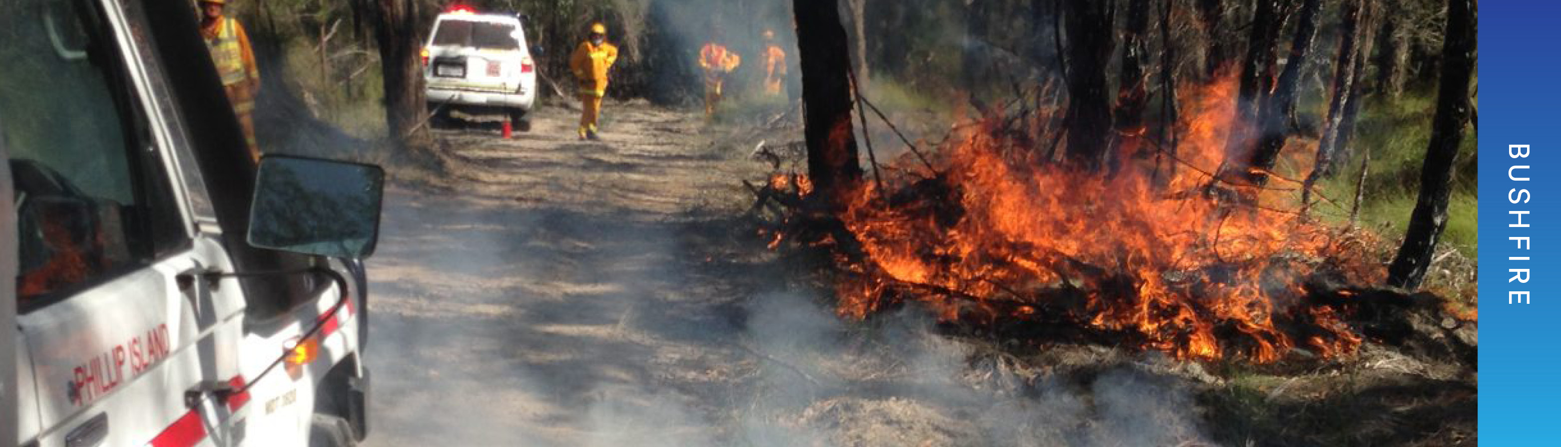 Bushfire banner