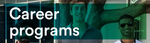 Career programs banner