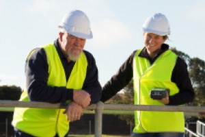 Staff hardhats