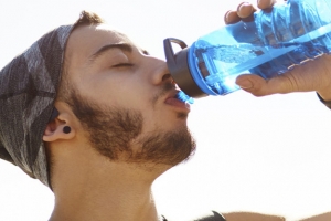 Water man bottle