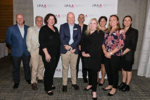 Westernport Water management and staff pictured at awards night.