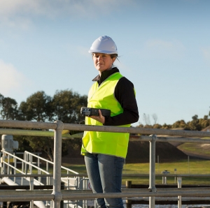 Wastewater Treatment Plant Officer Meg Humphrys