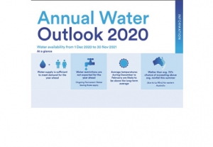 Annual Water Outlook Media Release