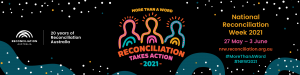 National Reconciliation Week 27 May-3 June 2021