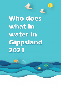 Who Does What in Water - Gippsland