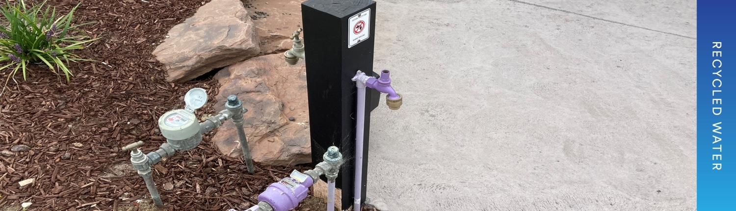 Recycled water tap