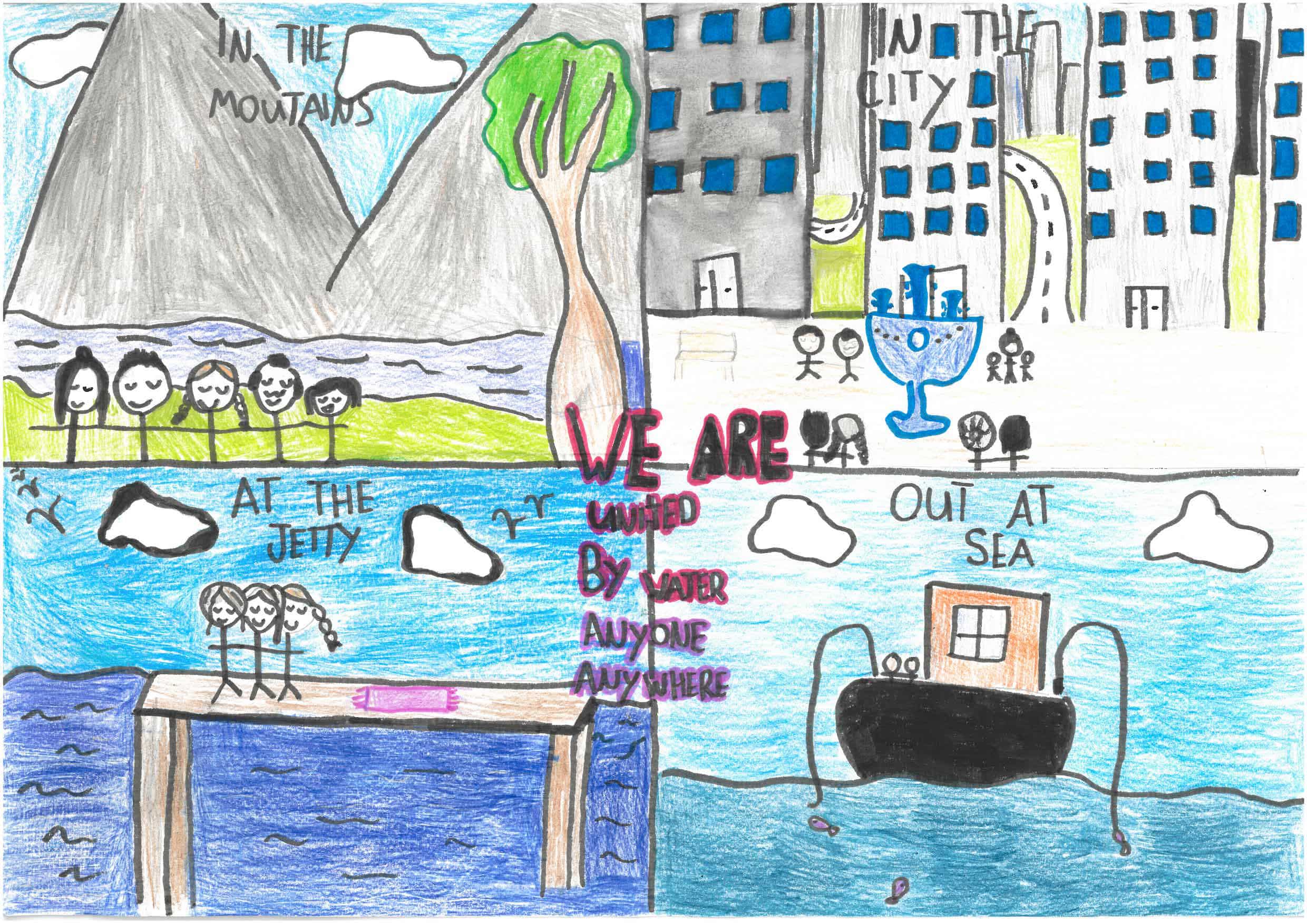 Water Festival 2021 Drawing Competition Middle Schools | All for Water for  All-saigonsouth.com.vn