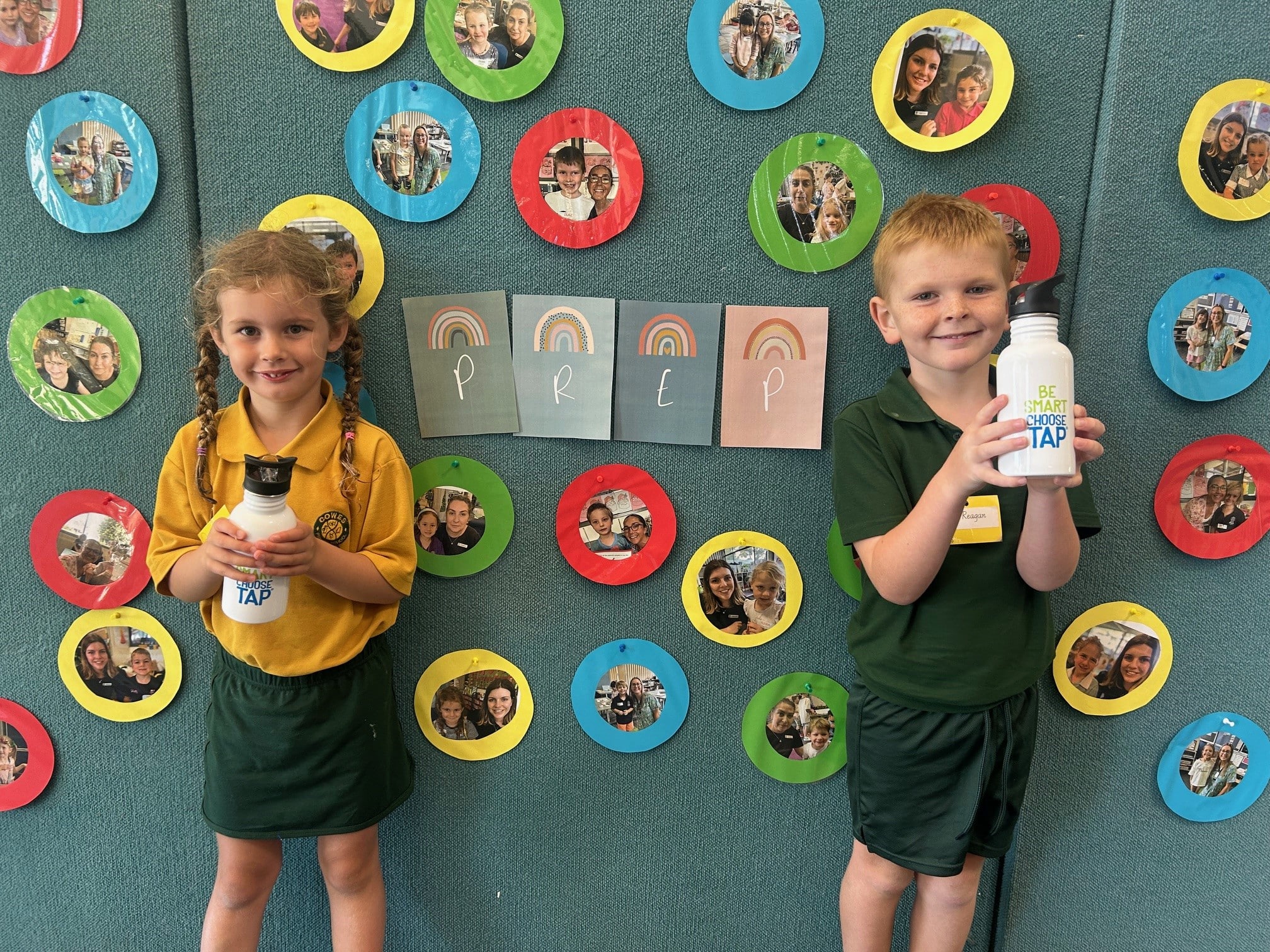 Georgia and Reagan from Cowes Primary School