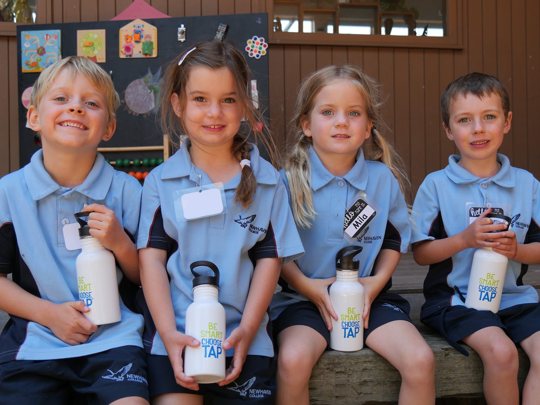 Joey, Winsley, Mila, Aiden from Newhaven College