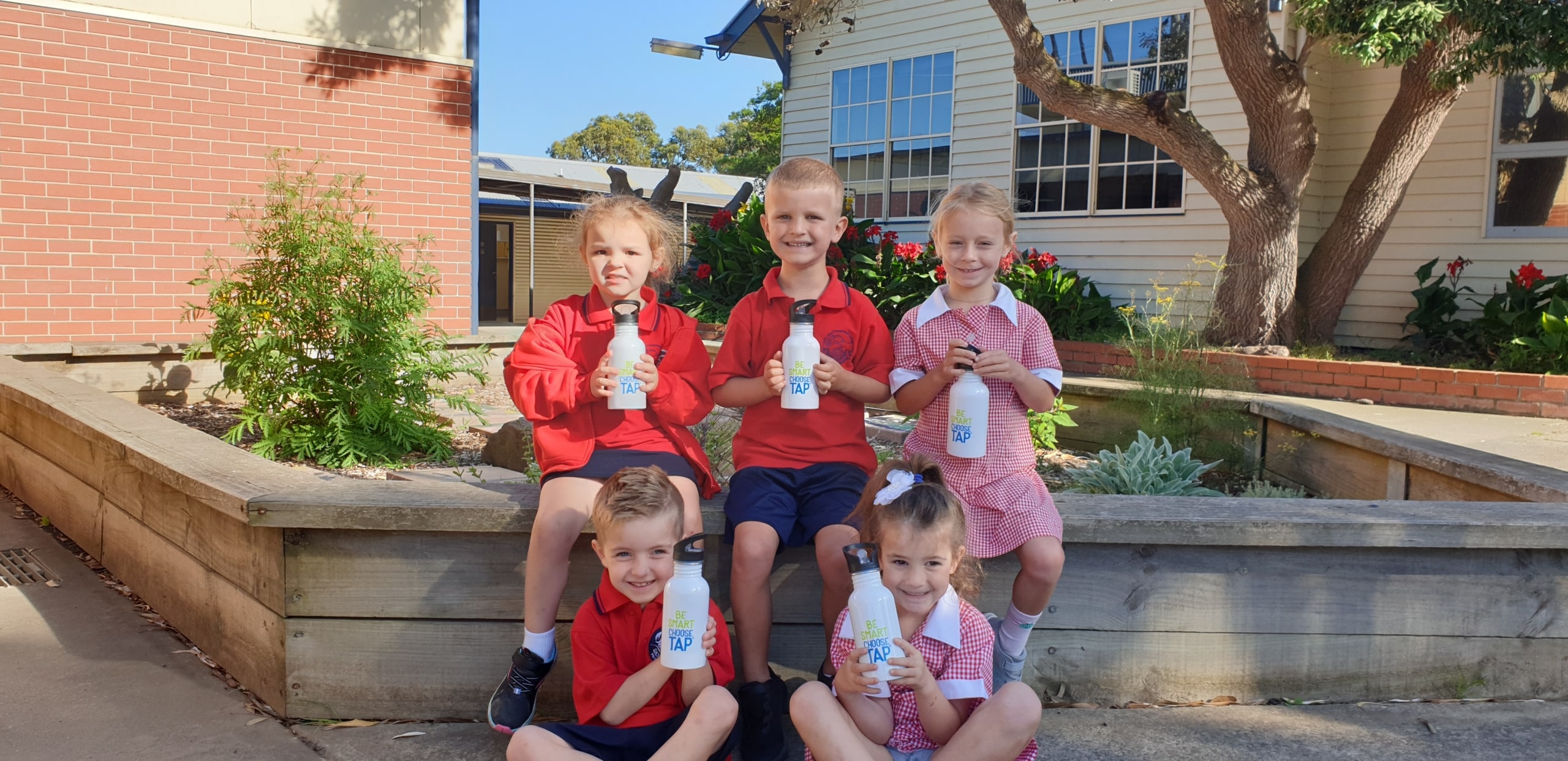 Alirah, Vincent, Nalani, Kaleb and Audrey from San Remo Primary School