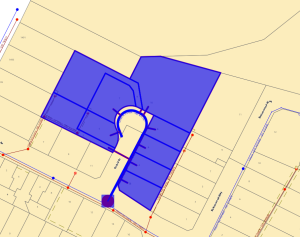 Outage map - Orchid Drive, Grantville