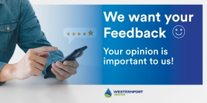 Customer Satisfaction Survey. We want your feedback. Your opinion is important to us.