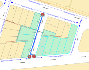 The Esplanade and Seafoam Street in Surf Beach