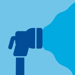 Hoses must be fitted with a trigger nozzle