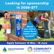 Community Support Program CSP 2026-27 - Applications for sponsorship open 14 May 2026